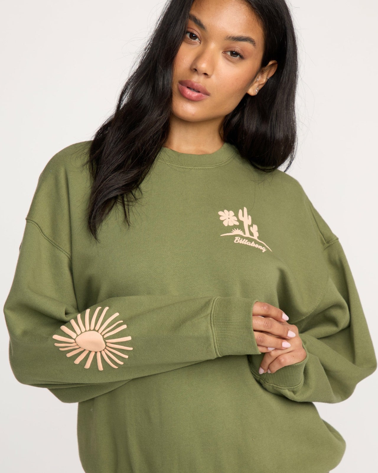 Sun Wave Livin Kendal Crewneck Sweatshirt | Luv Army Billabong