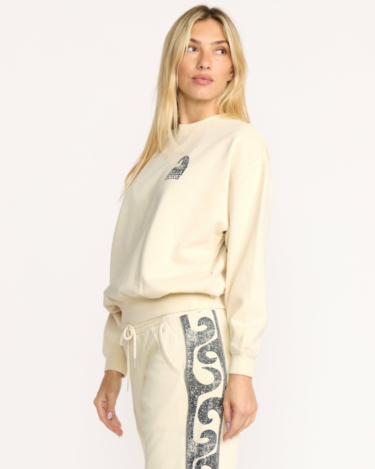 Sun Wave Livin Kendal Crewneck Sweatshirt | Whitecap Billabong