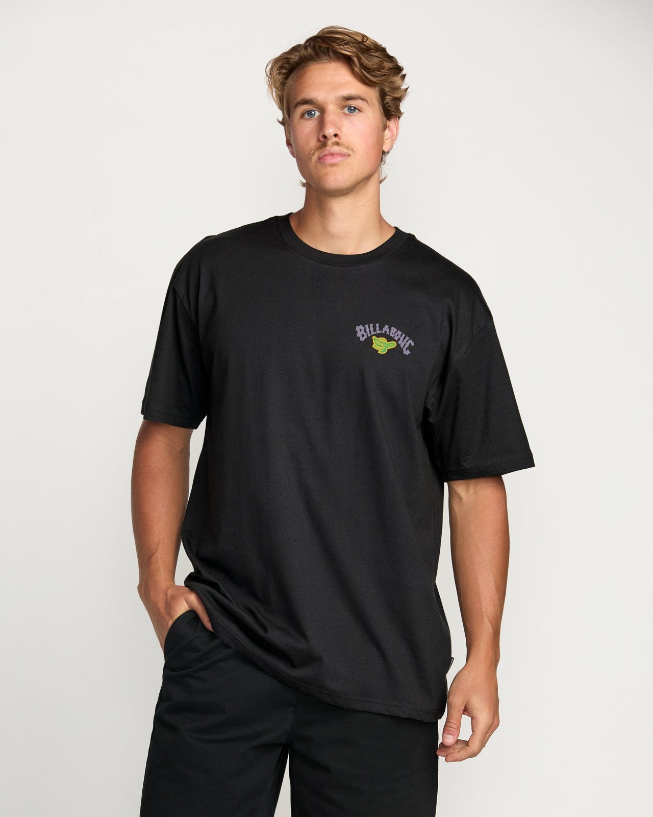 Billabong x Mami Wata Surf Africa Regular Tee | Washed Black Billabong