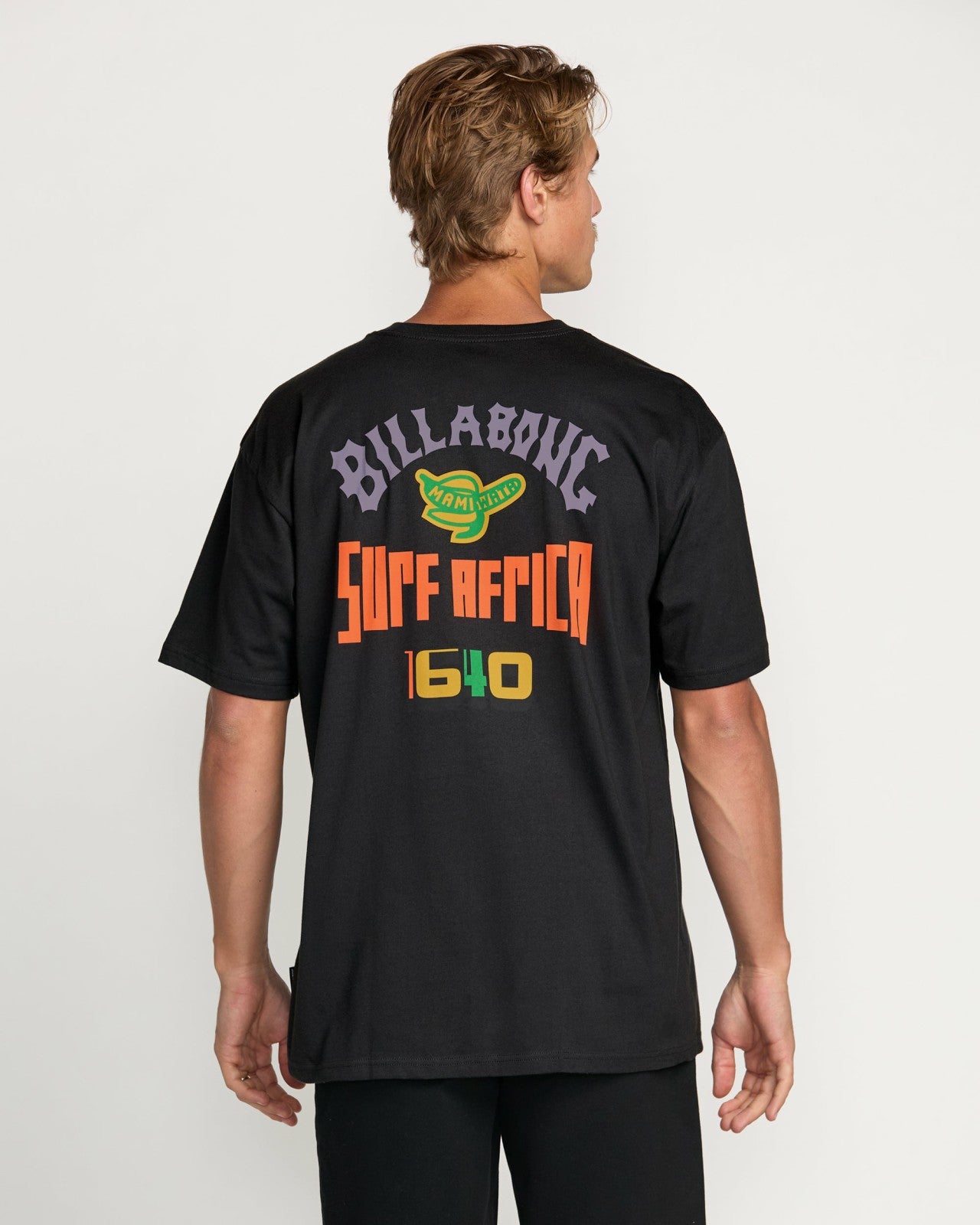 Billabong x Mami Wata Surf Africa Regular Tee | Washed Black Billabong