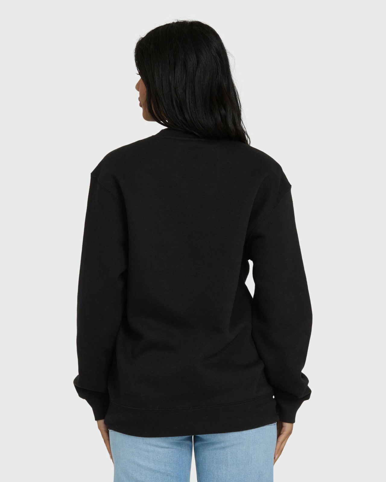 Surfing Solo California Crewneck Sweatshirt | Black Billabong