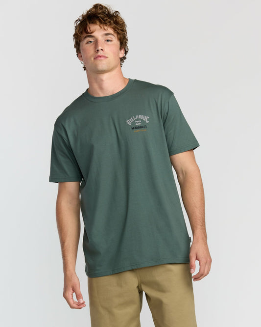 Surf Tour Hi Premium Short Sleeve T-Shirt | Dark Slate Billabong