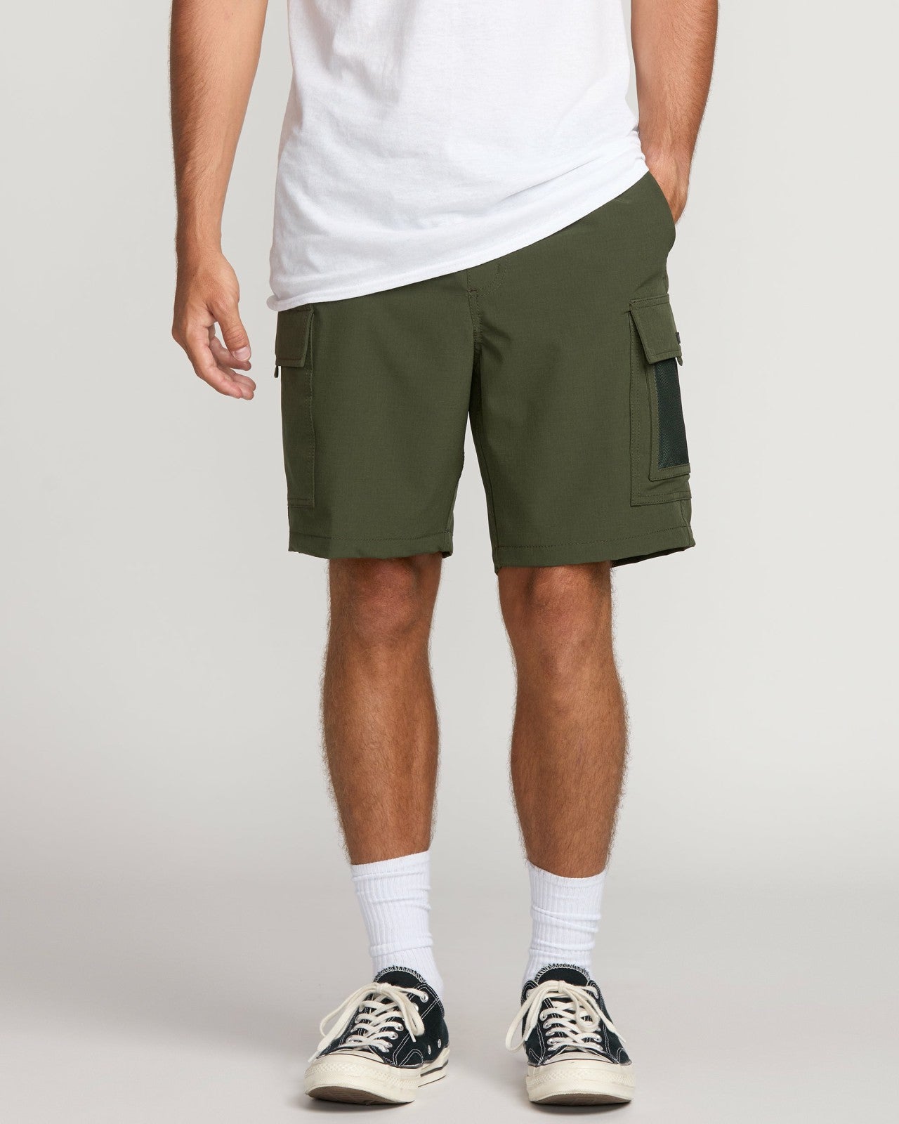 Surftrek Cargo Hybrid Shorts | Dark Military Billabong