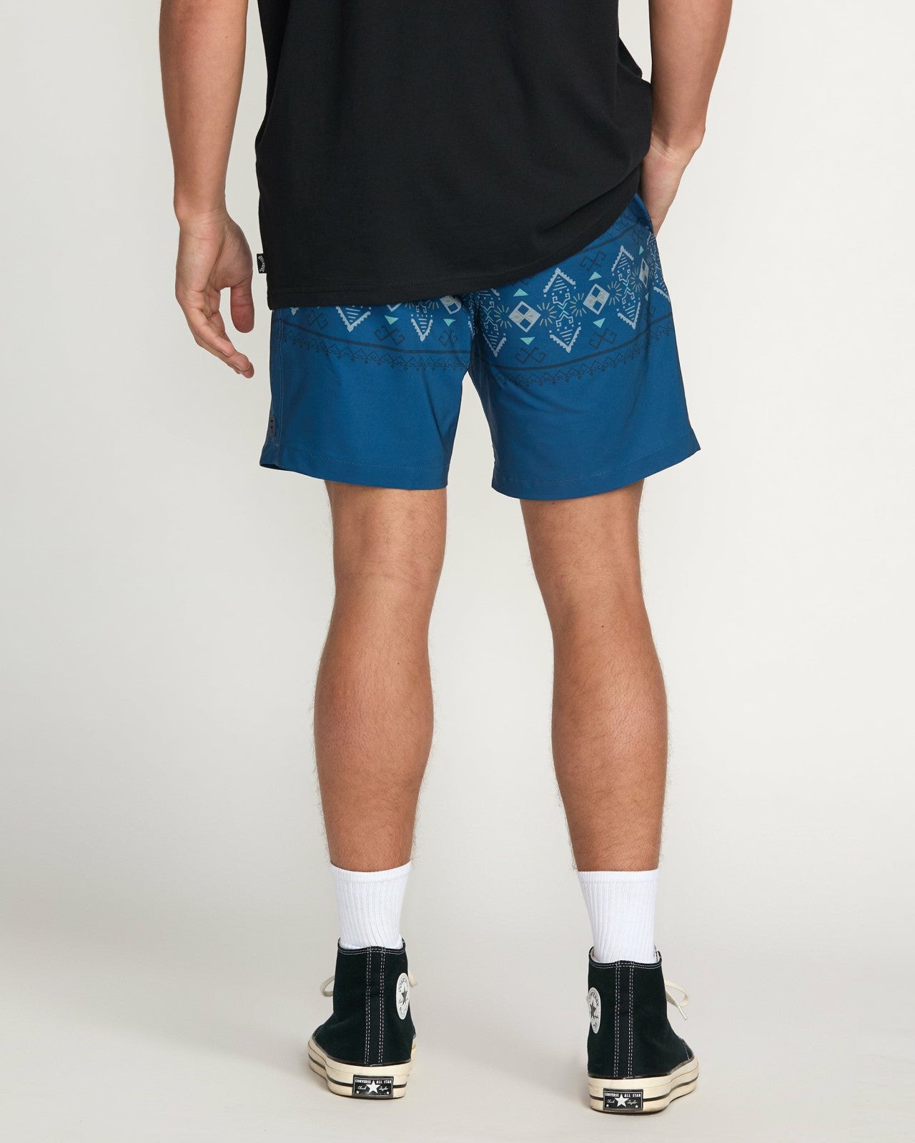 Surftrek Elastic Submersible 17" Hybrid Shorts | Deep Blue Billabong