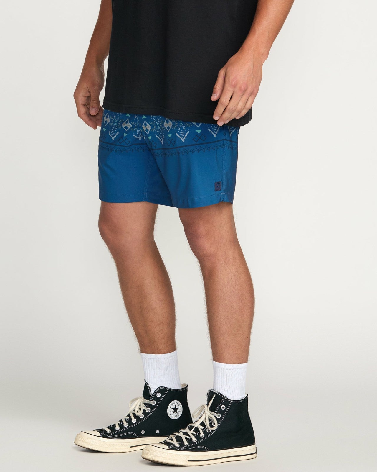 Surftrek Elastic Submersible 17" Hybrid Shorts | Deep Blue Billabong
