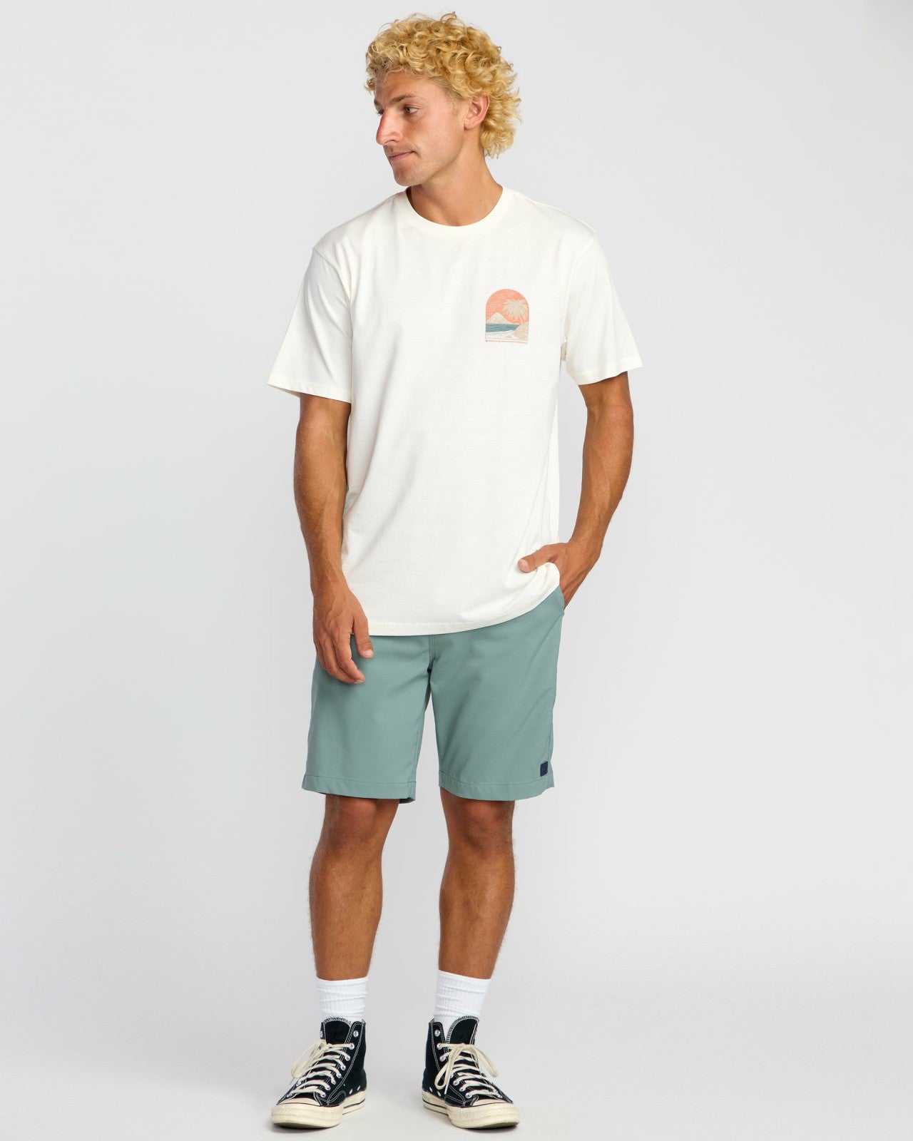 Surftrek Journey 20" Hybrid Shorts | Sea Blue Billabong