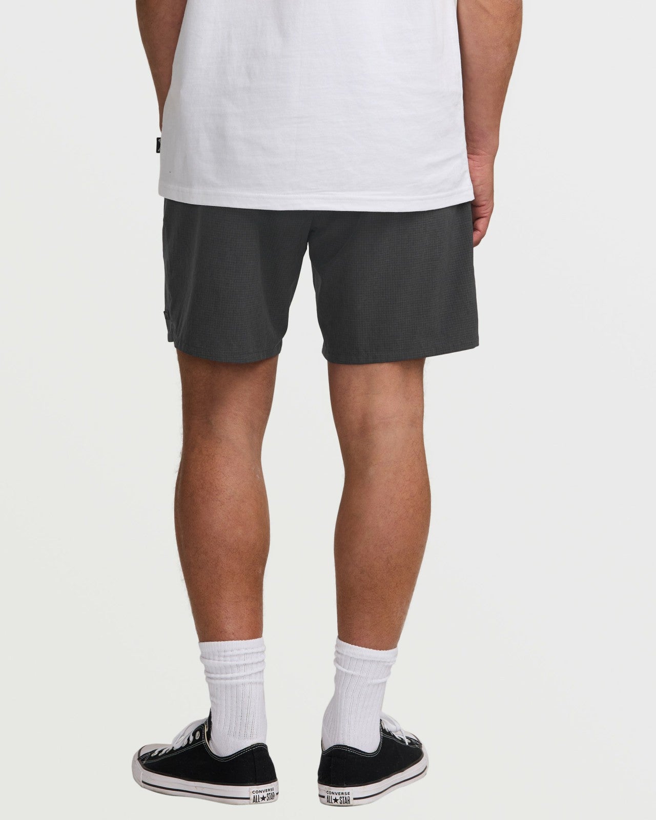 Surftrek Perforated Elastic 17" Hybrid Shorts | Black Billabong