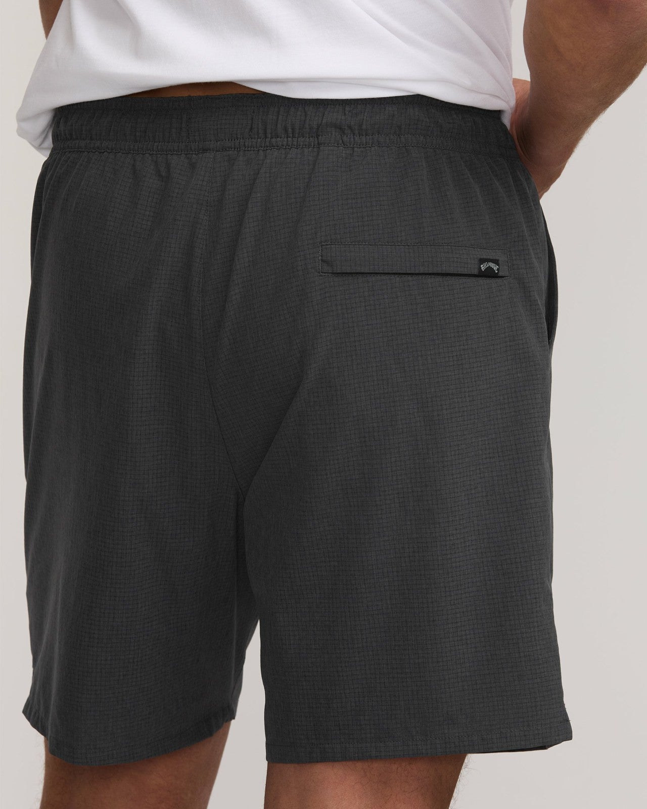 Surftrek Perforated Elastic 17" Hybrid Shorts | Black Billabong