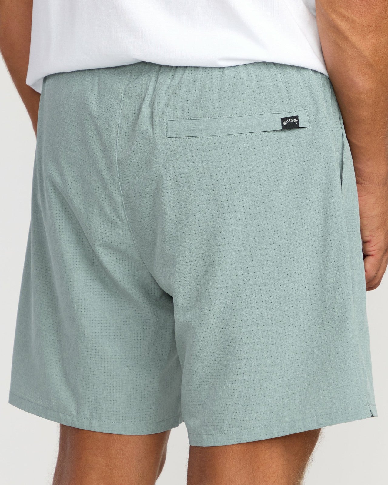Surftrek Perforated Elastic 17" Hybrid Shorts | Sea Blue Billabong