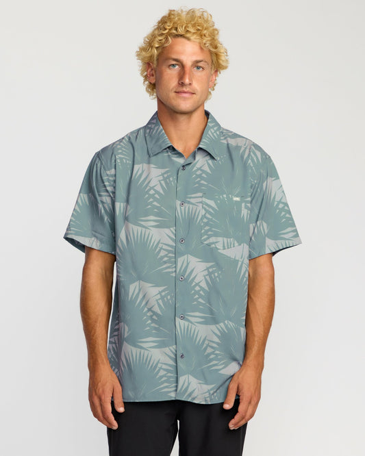 Surftrek Perf Short Sleeve Shirt | Sea Blue Billabong