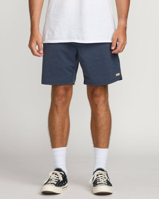 Surftrek Transit Elastic 17" Hybrid Shorts | Navy Billabong