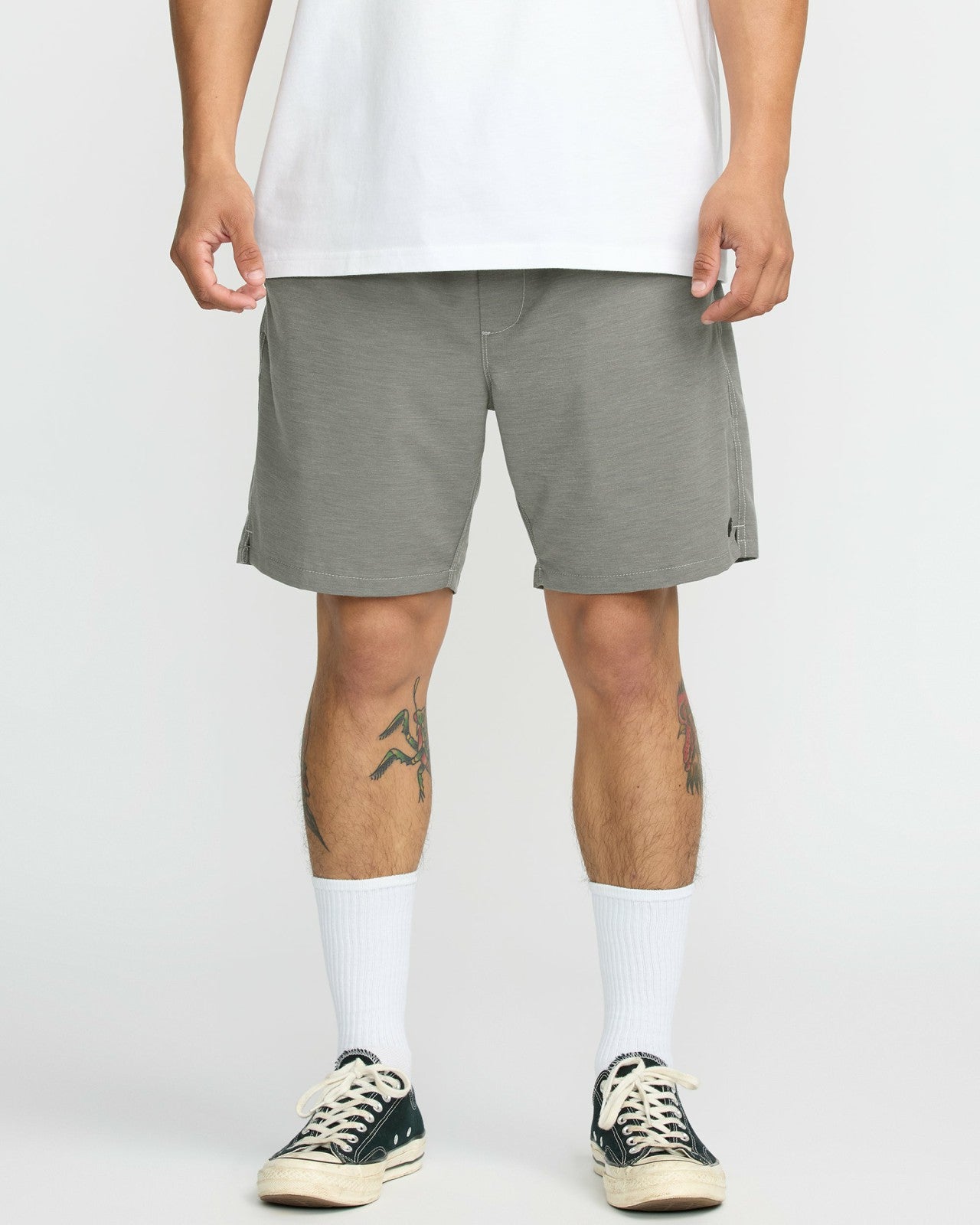Surftrek Transit Elastic 17" Hybrid Shorts | Pewter Billabong