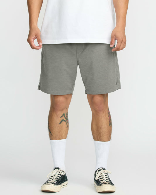 Surftrek Transit Elastic 17" Hybrid Shorts | Pewter Billabong
