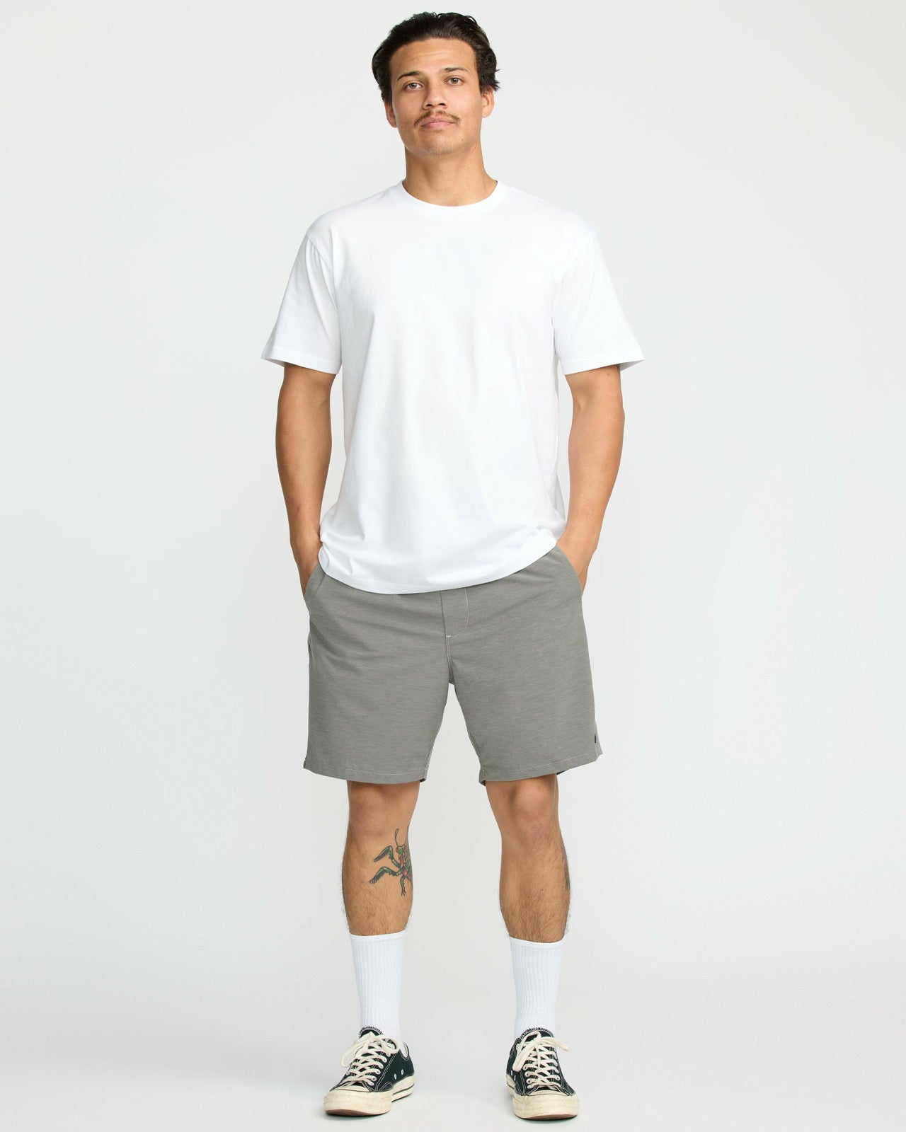 Surftrek Transit Elastic 17" Hybrid Shorts | Pewter Billabong