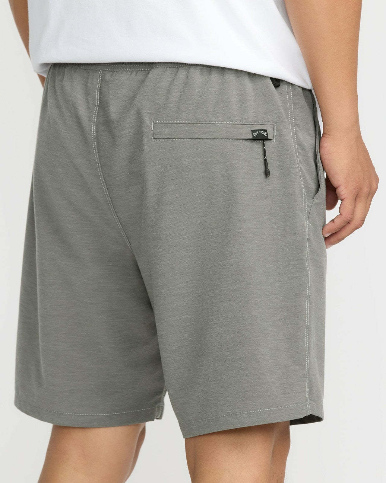 Surftrek Transit Elastic 17" Hybrid Shorts | Pewter Billabong