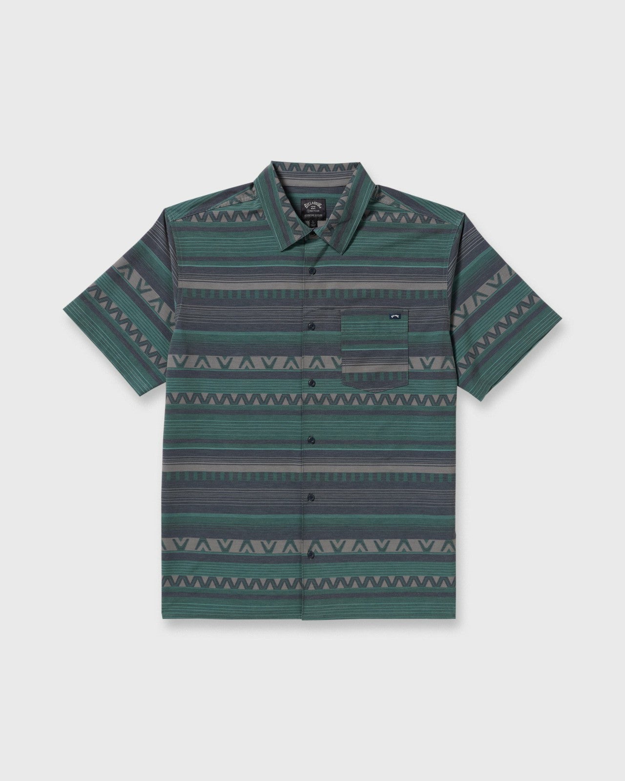 Surftrek Transit Short Sleeve Shirt | Navy Billabong