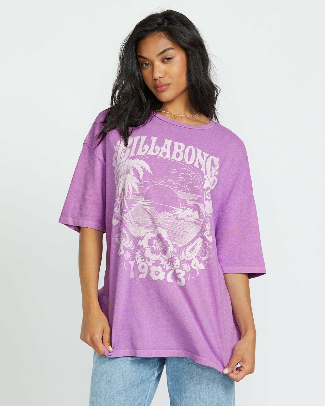 Sweet Ride Tee | Bright Orchid Billabong