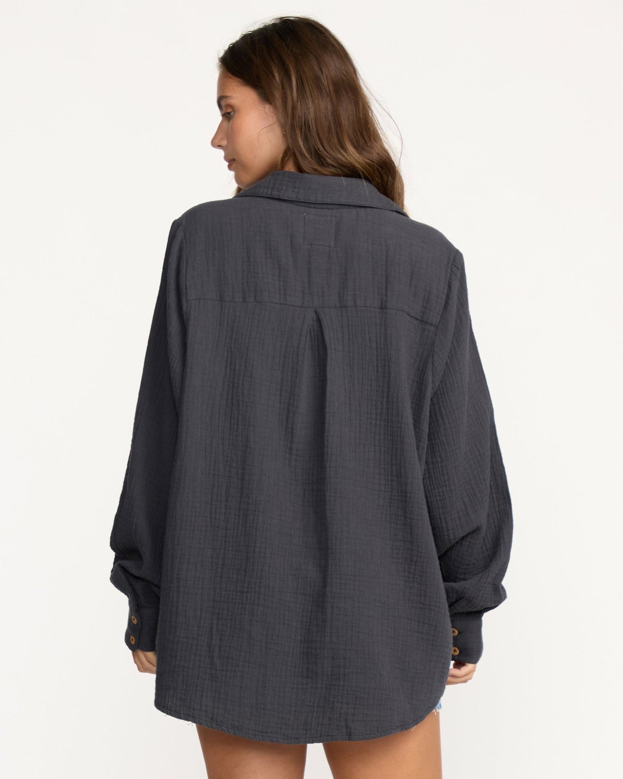 Sweet Swell Long Sleeve Shirt | Black Sands Billabong