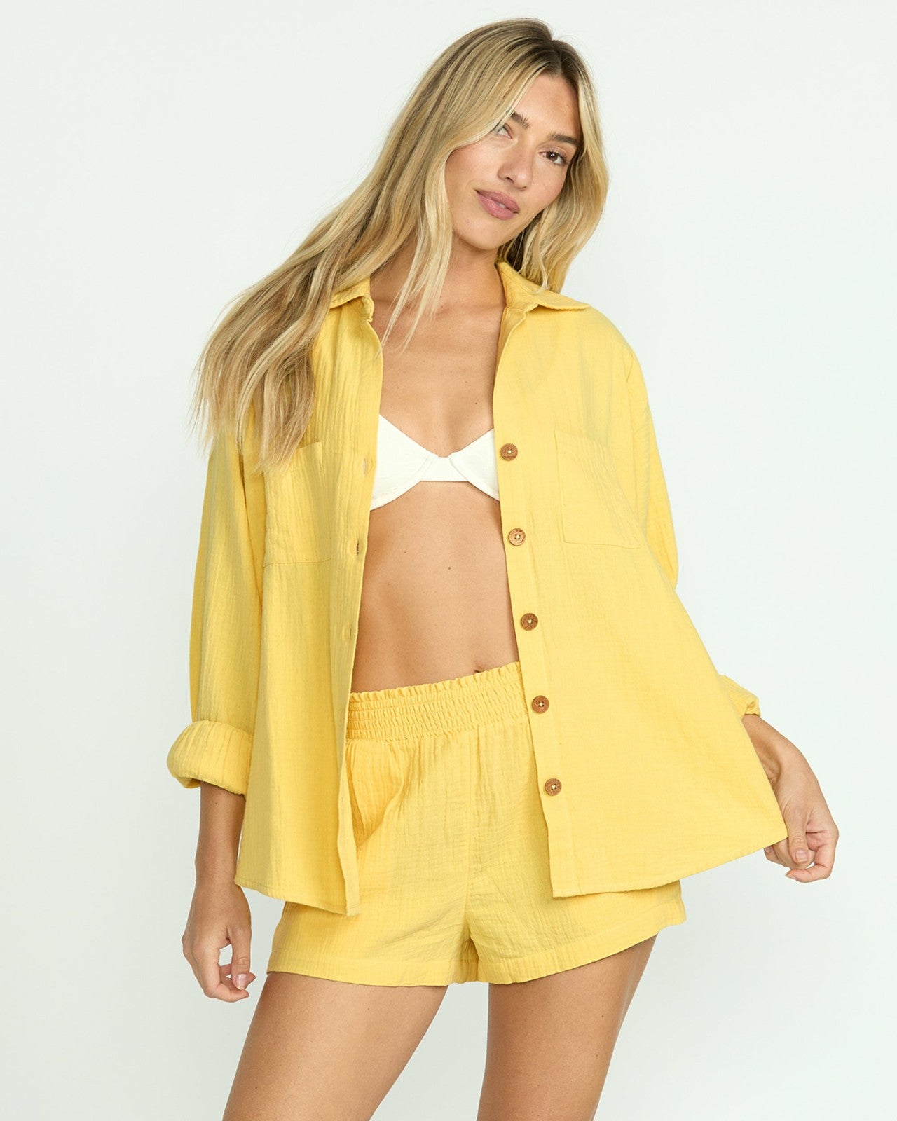Sweet Swell Long Sleeve Shirt | Fresh Squeezed Billabong