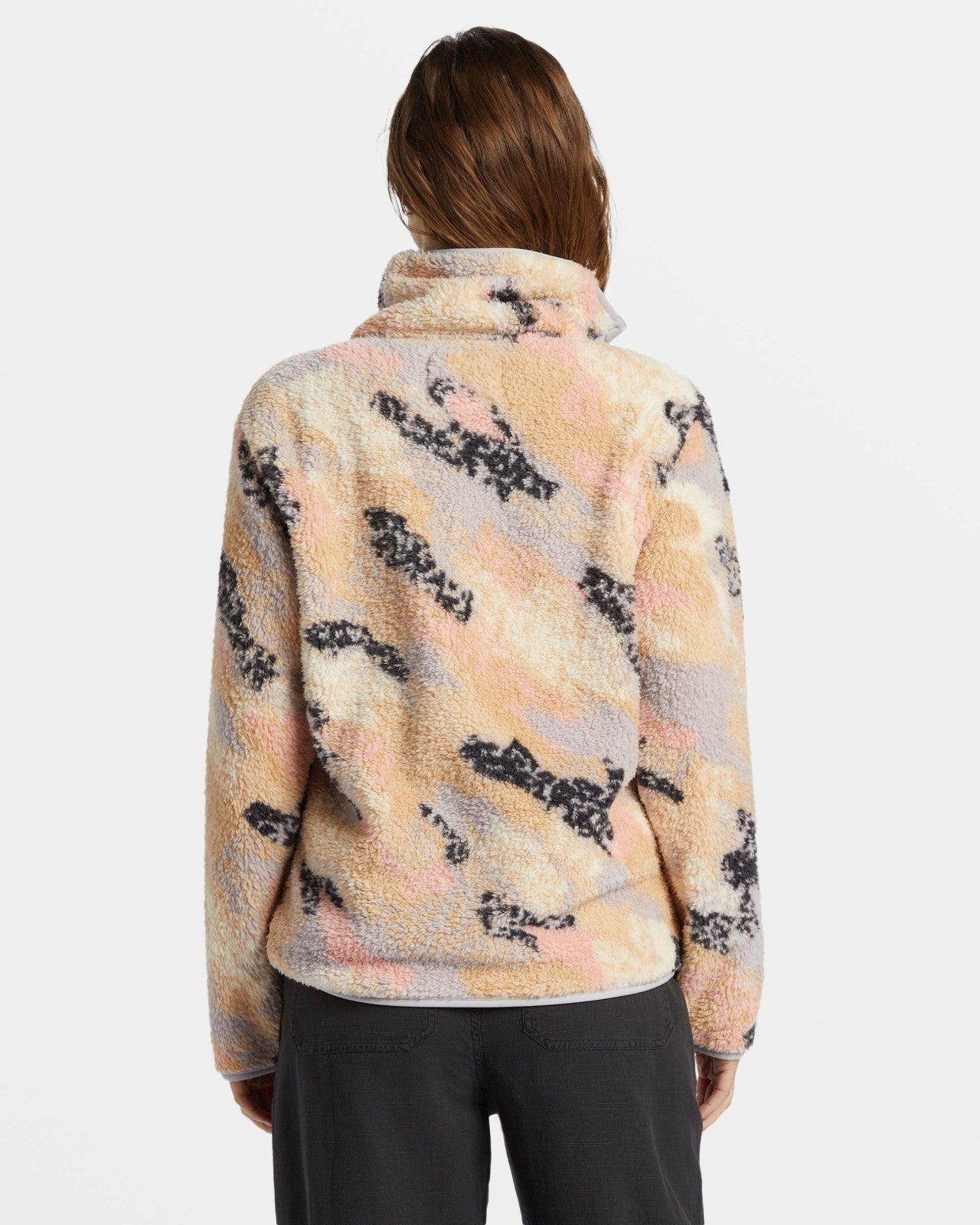Switchback Mock Neck Fleece | Summer Rain Billabong