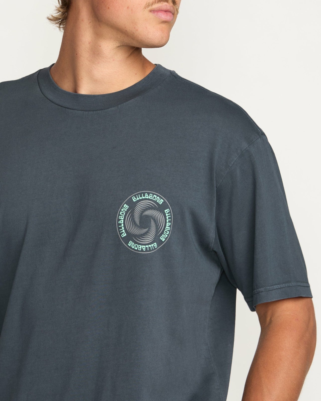 Swivel Premium Wave Wash Tee | Aged Indigo Billabong