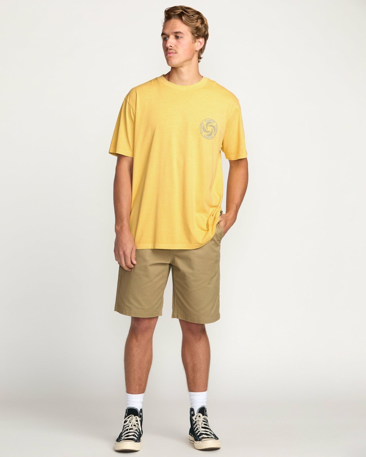 Swivel Premium Wave Wash Tee | Lemon Billabong