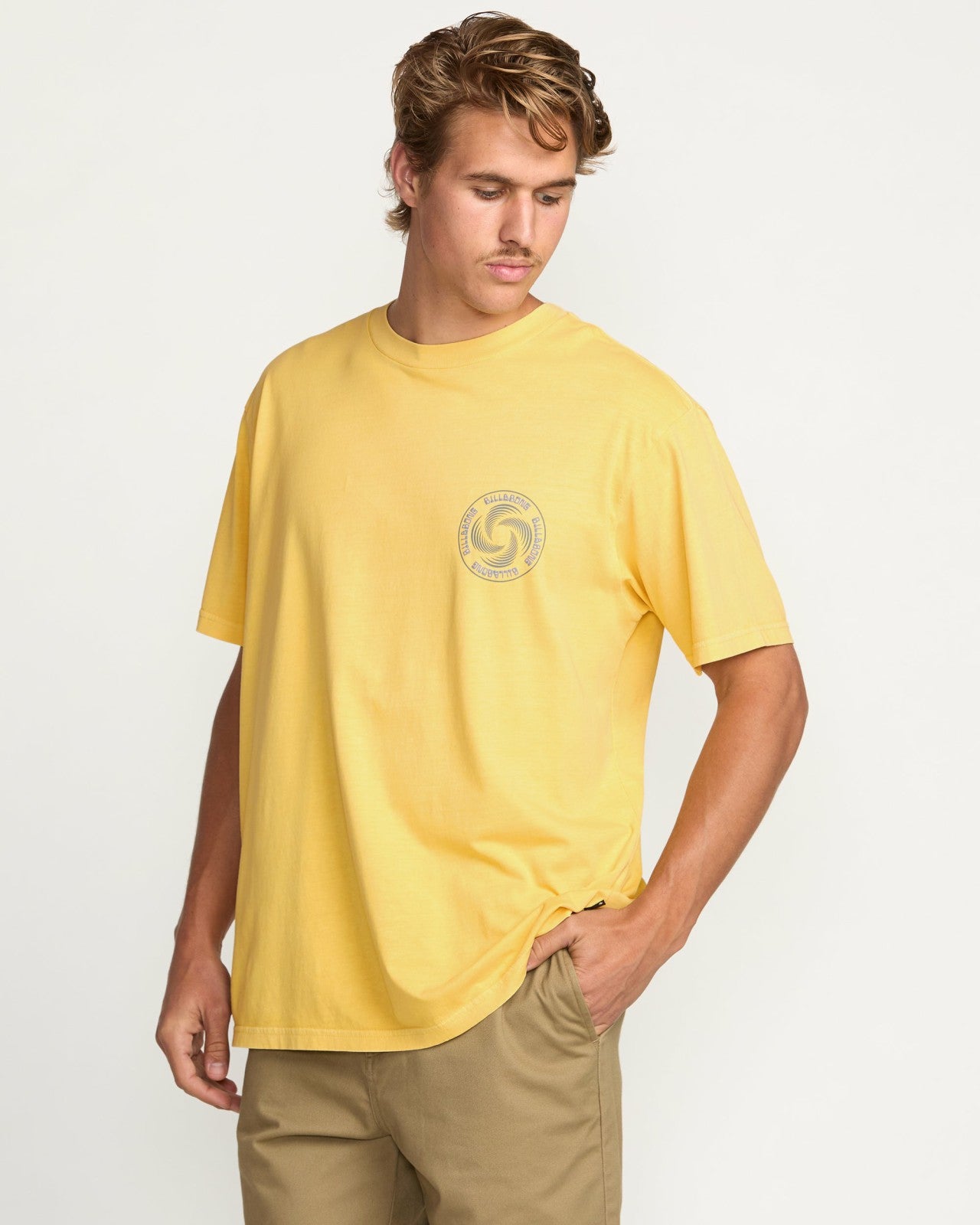 Swivel Premium Wave Wash Tee | Lemon Billabong