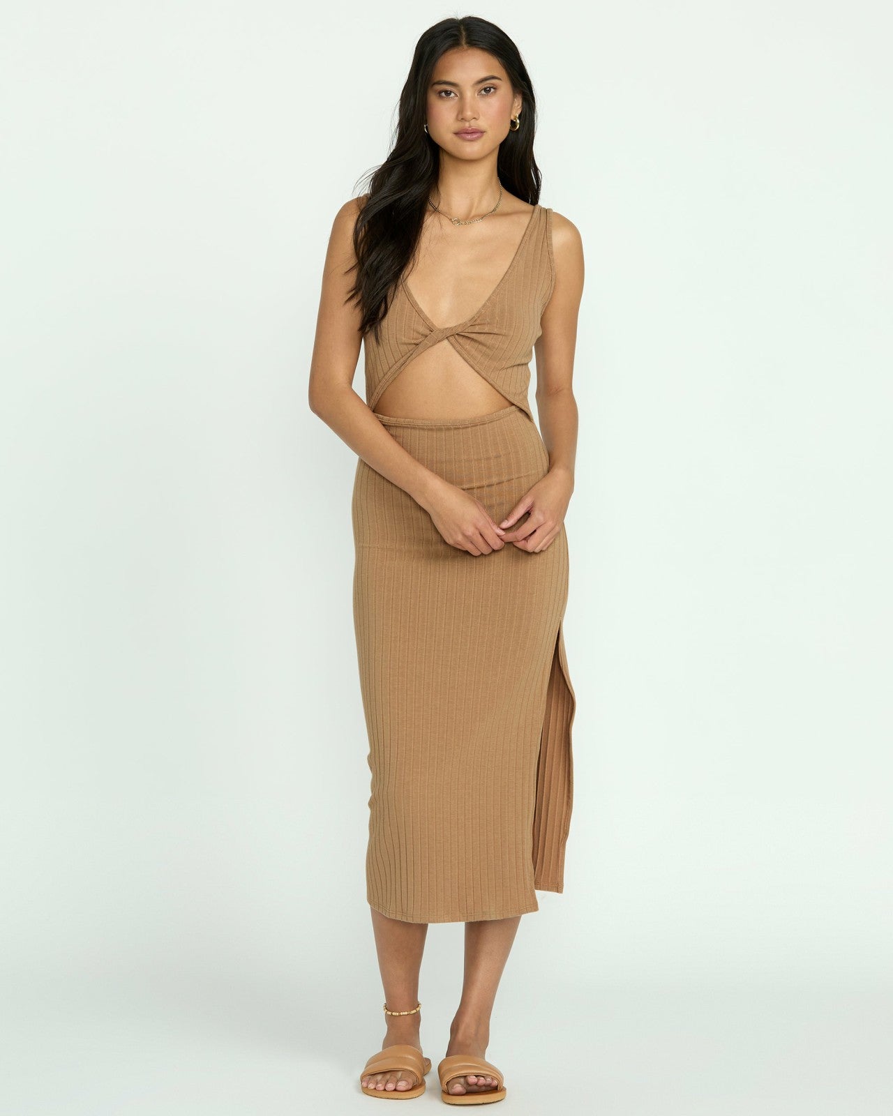 Take A Look Reversible Dress | Rose Brown Billabong