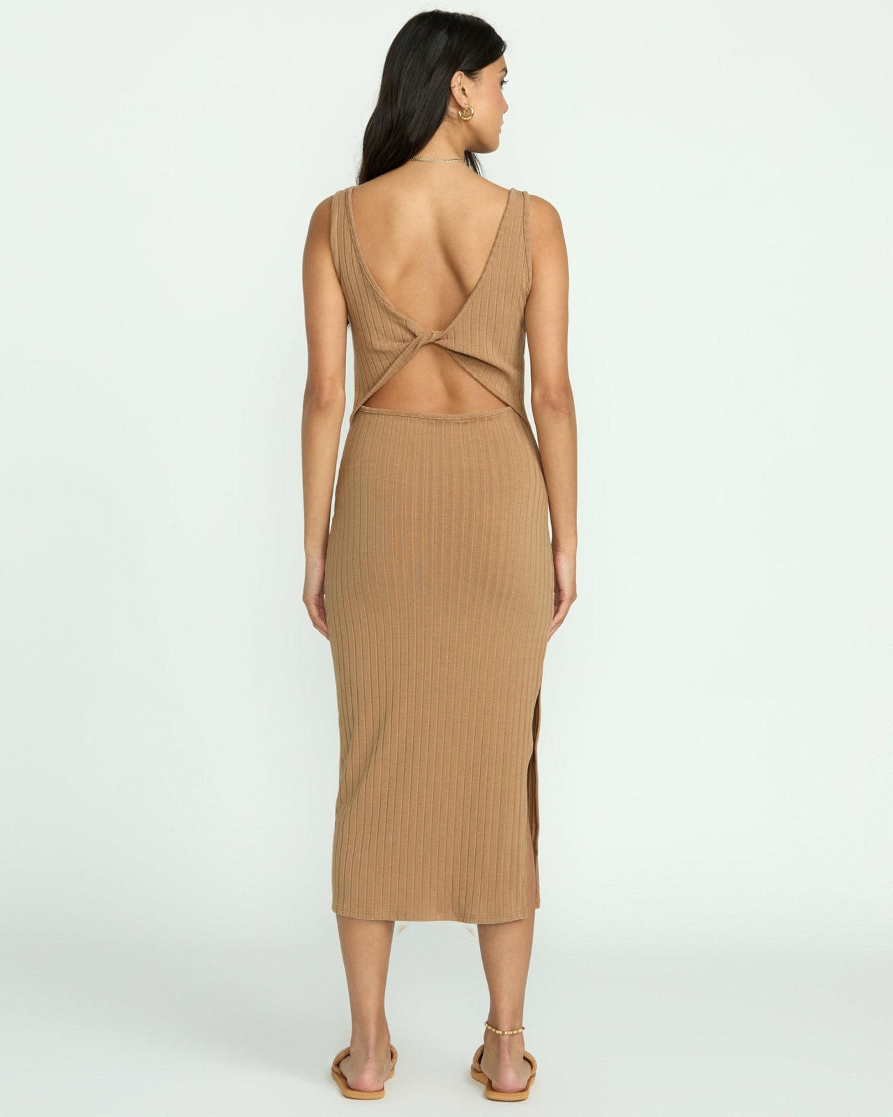 Take A Look Reversible Dress | Rose Brown Billabong