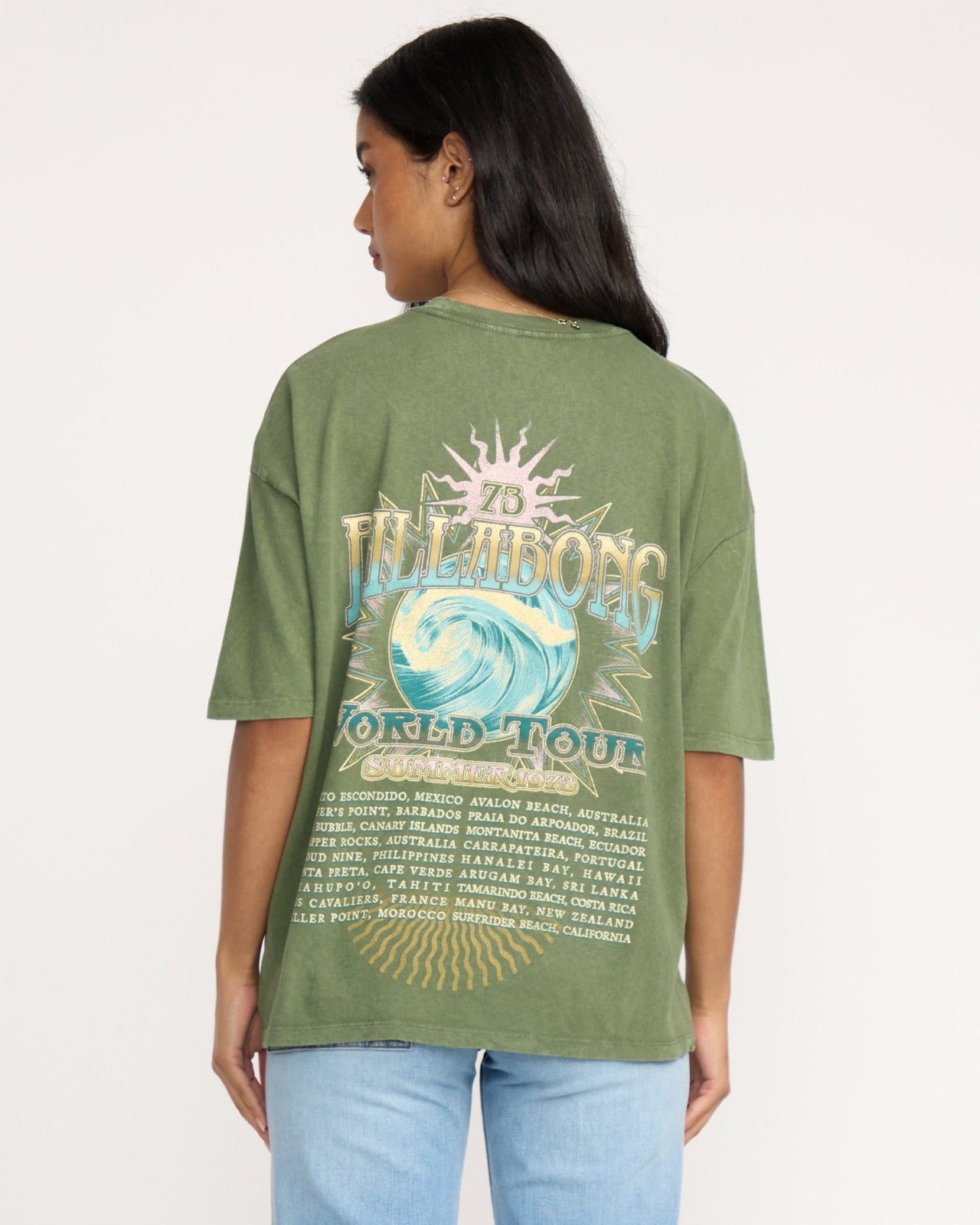 Take A Tour T-Shirt | Luv Army Billabong