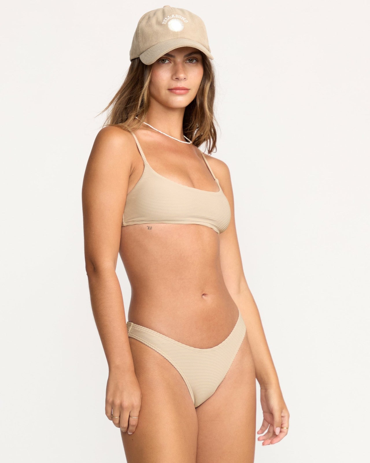 Tanlines Hike Bikini Bottom | Cobblestone Billabong