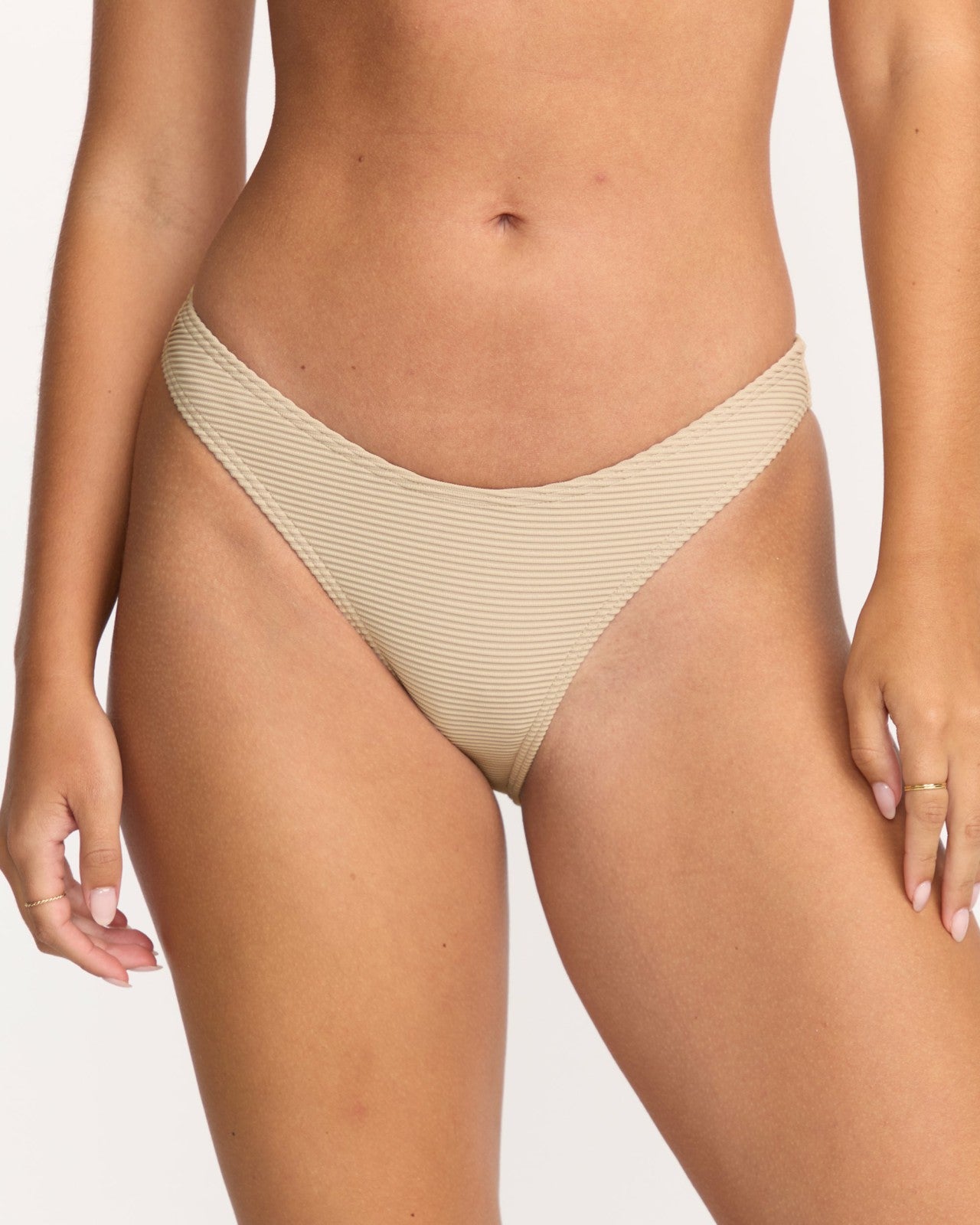 Tanlines Hike Bikini Bottom | Cobblestone Billabong