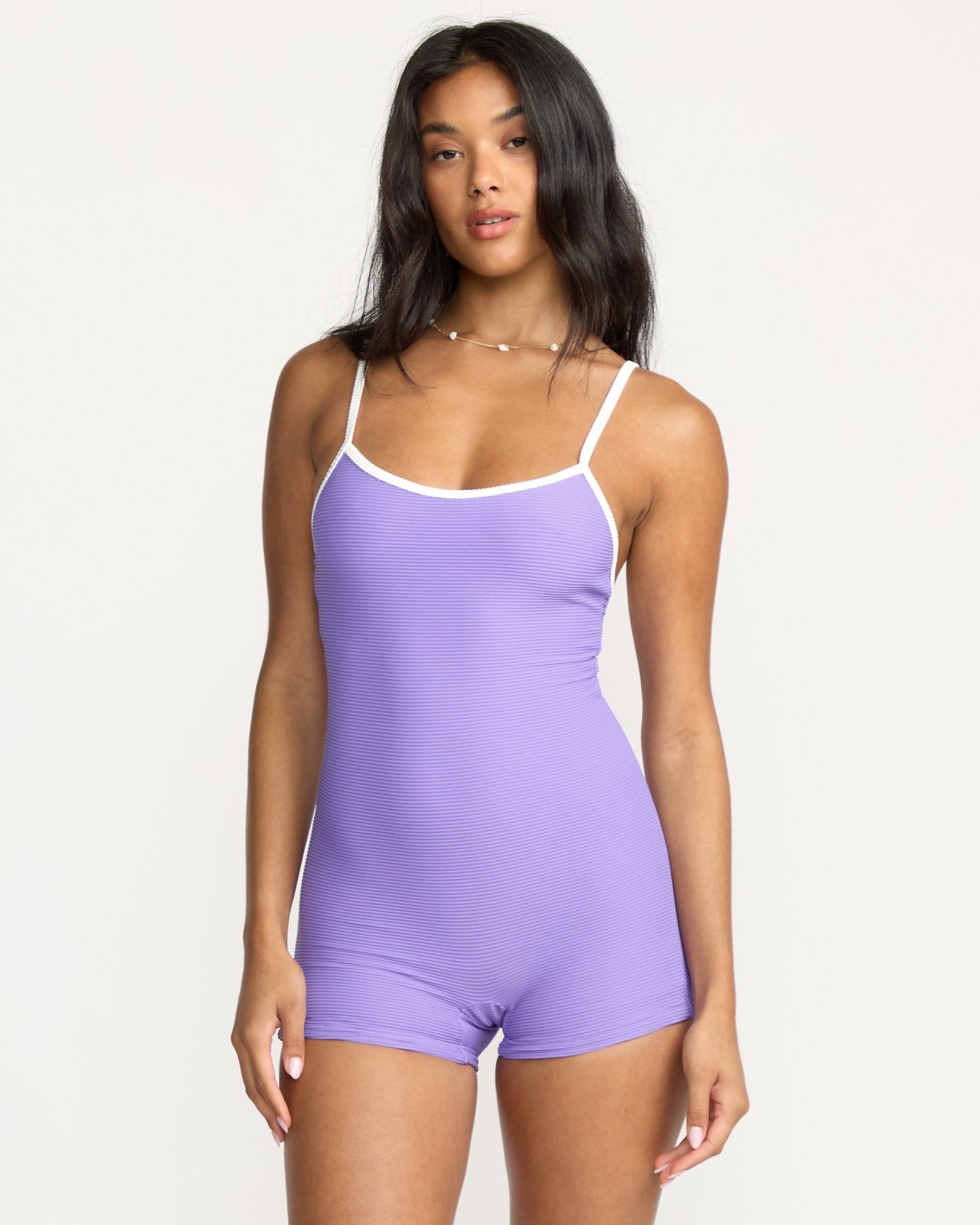 Tanlines Retro Tank Surfsuit | Purple Punch Billabong