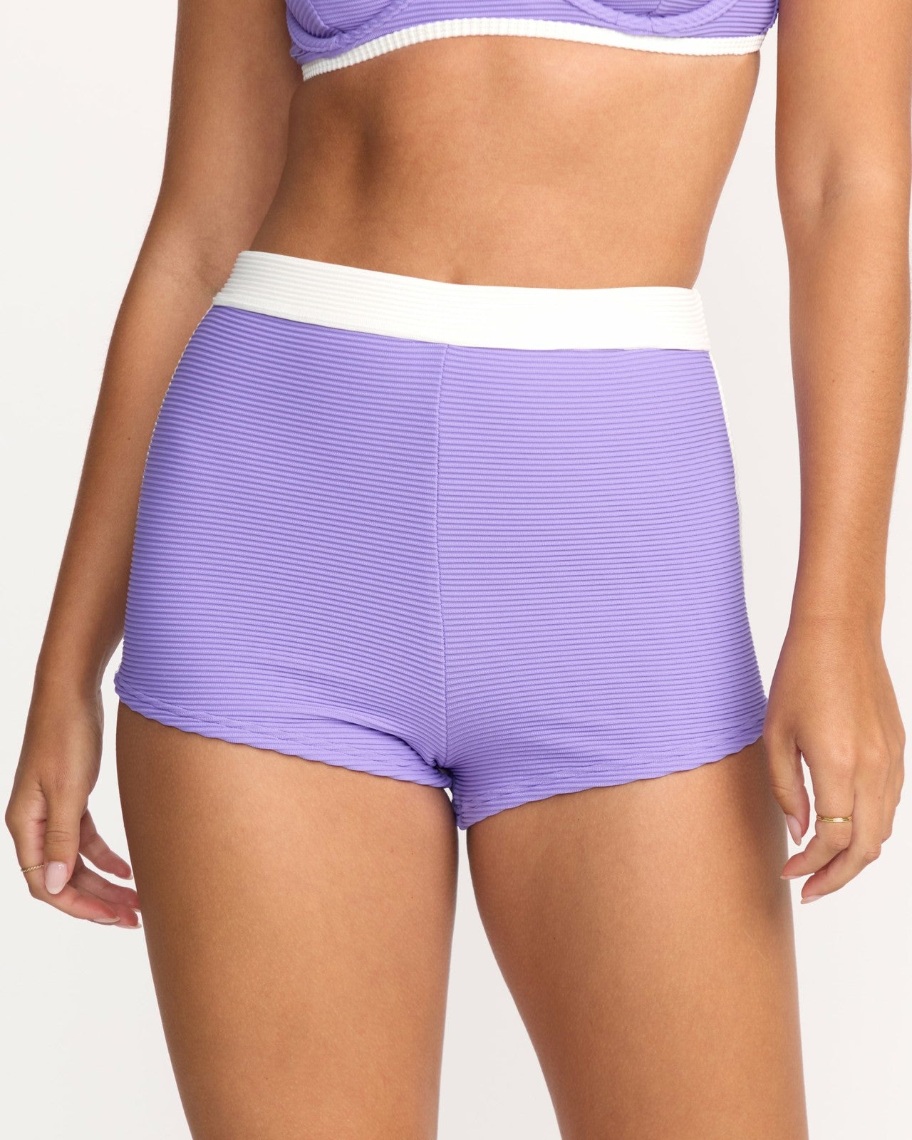 Tanlines Surf Short Bikini Bottom | Purple Punch Billabong