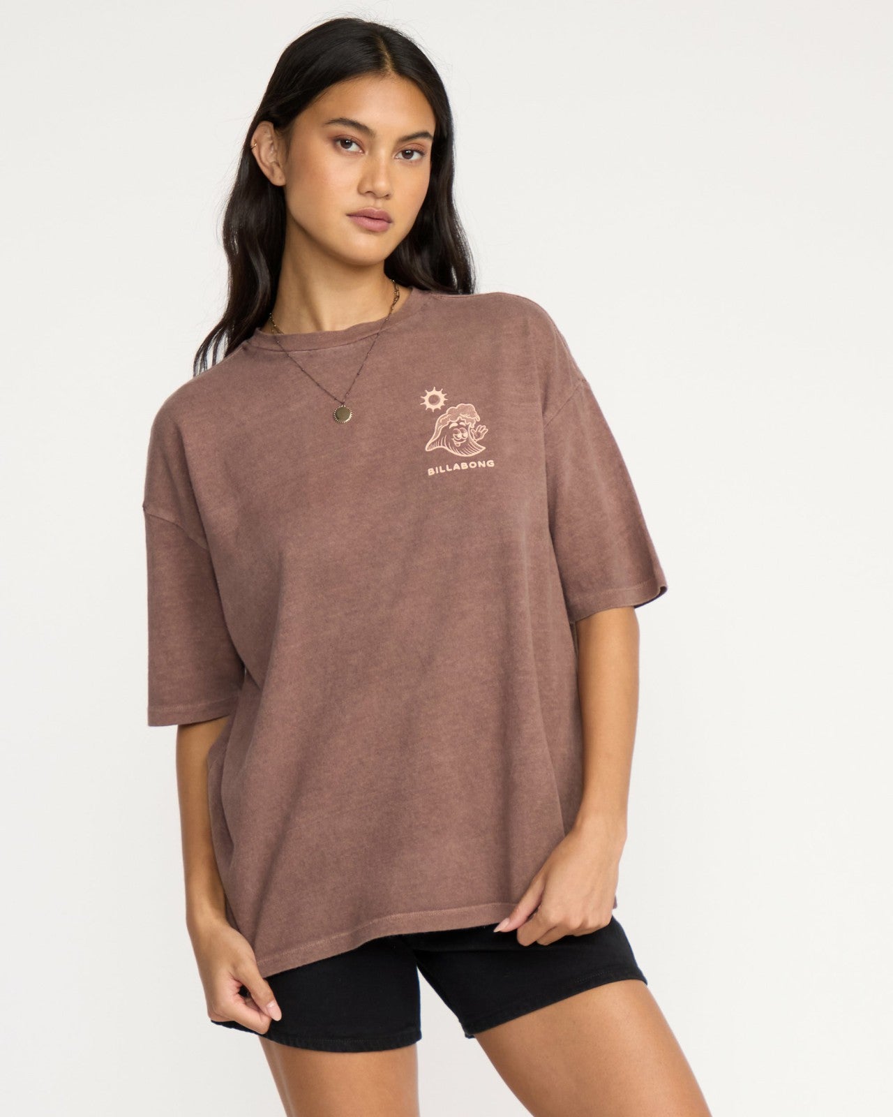The Great Waves T-Shirt | Espresso Billabong