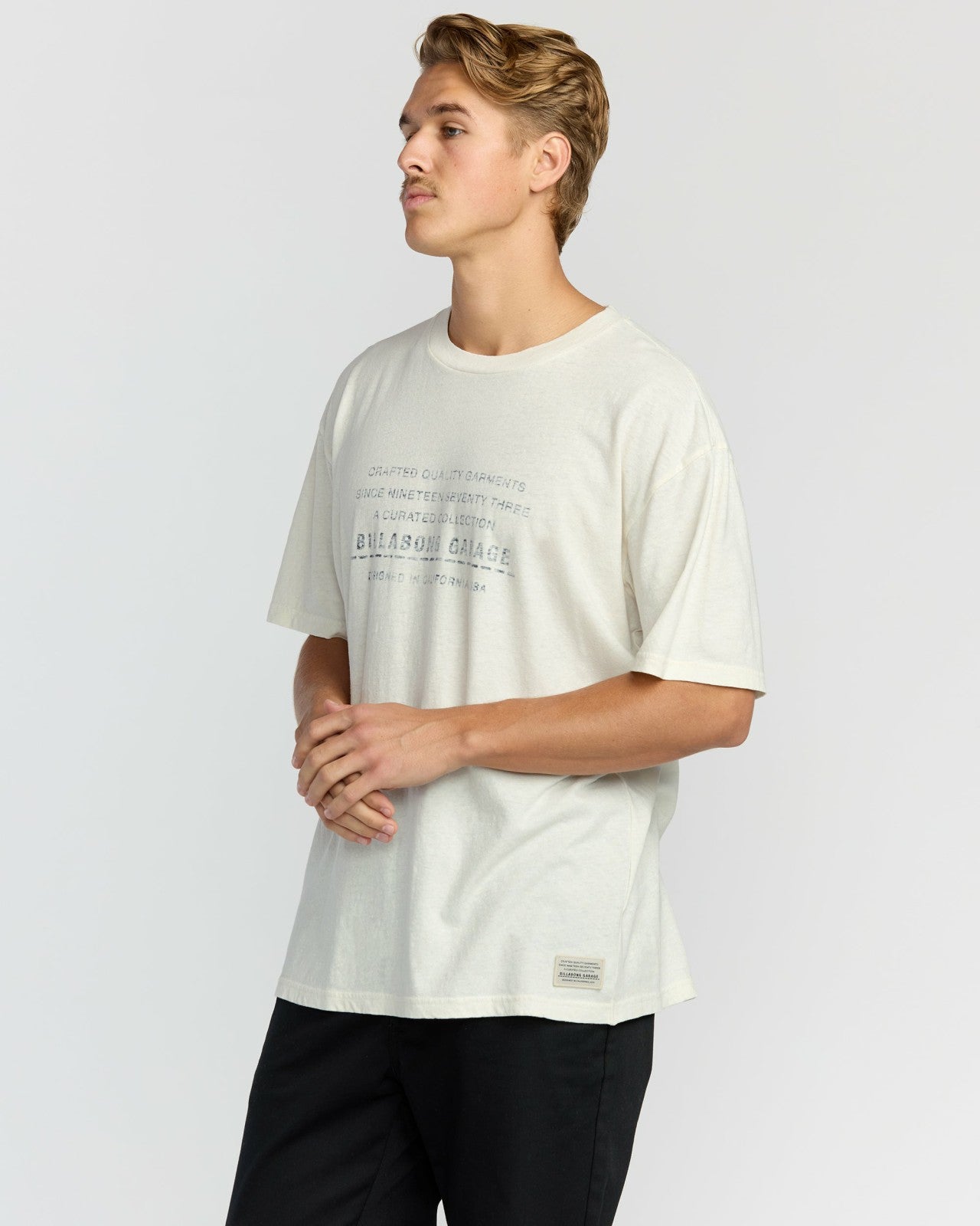 The Label Garage Regular Short Sleeve T-Shirt | Off White Billabong