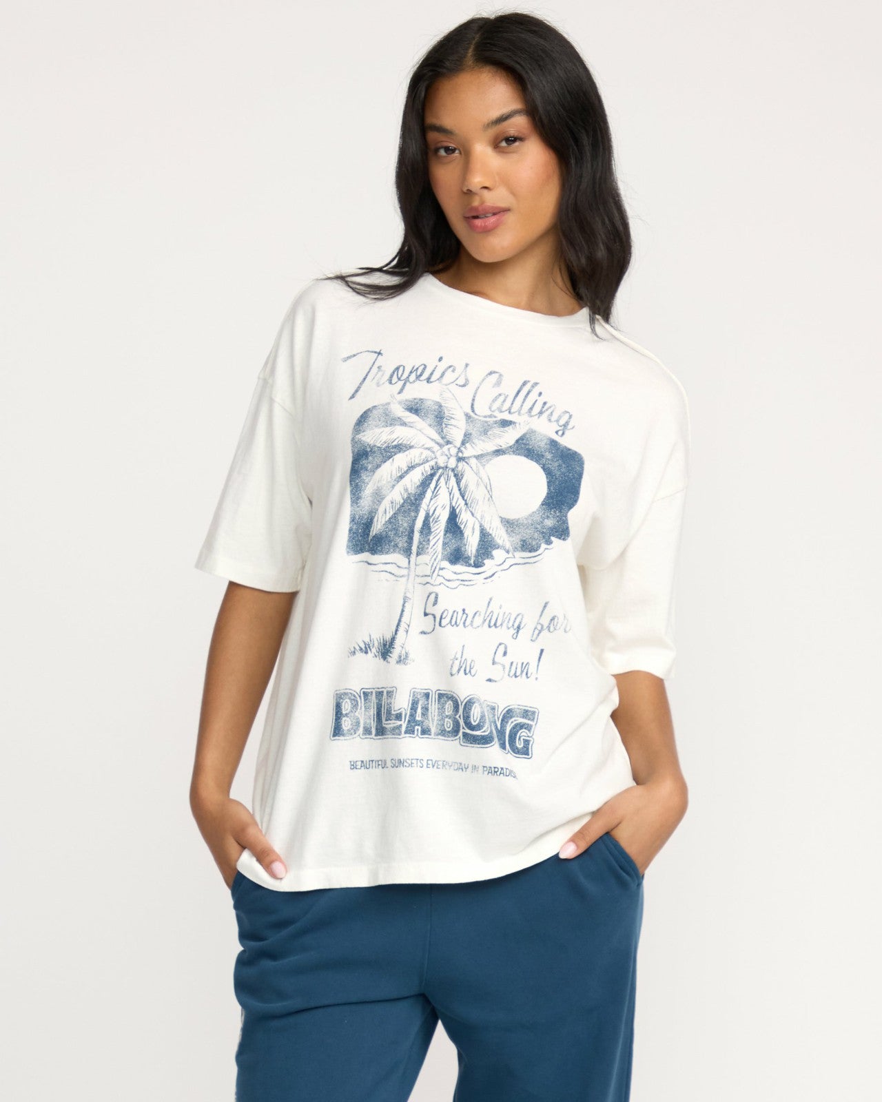 This Sunny Time T-Shirt | Salt Crystal Billabong