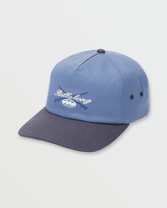 Throwback Strapback Hat | Carolina Blue Billabong