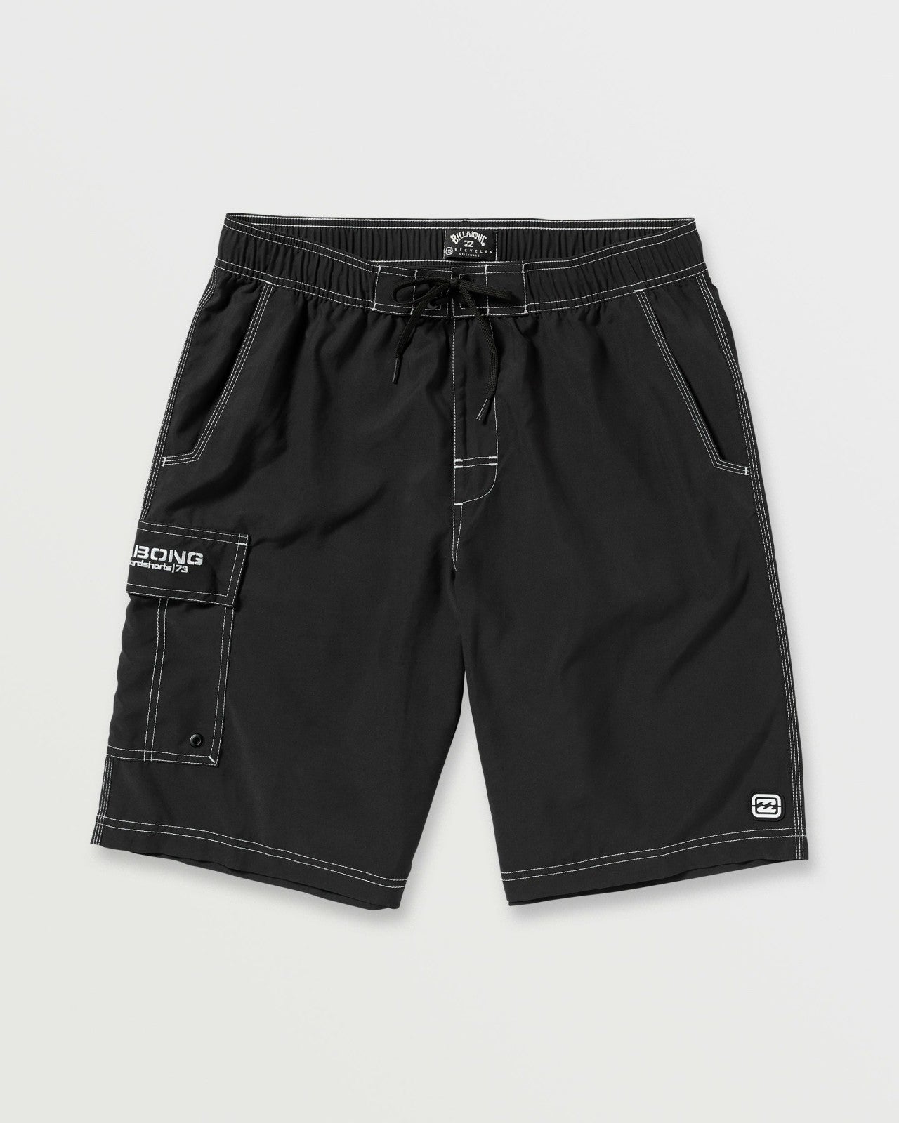 Throw On Laybacks 21" Trunks | Black Billabong