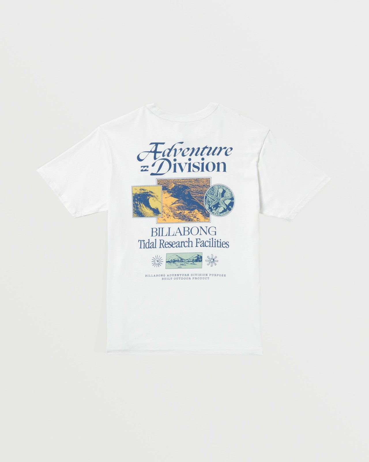 Tidel Research A/Div Tee | White Billabong