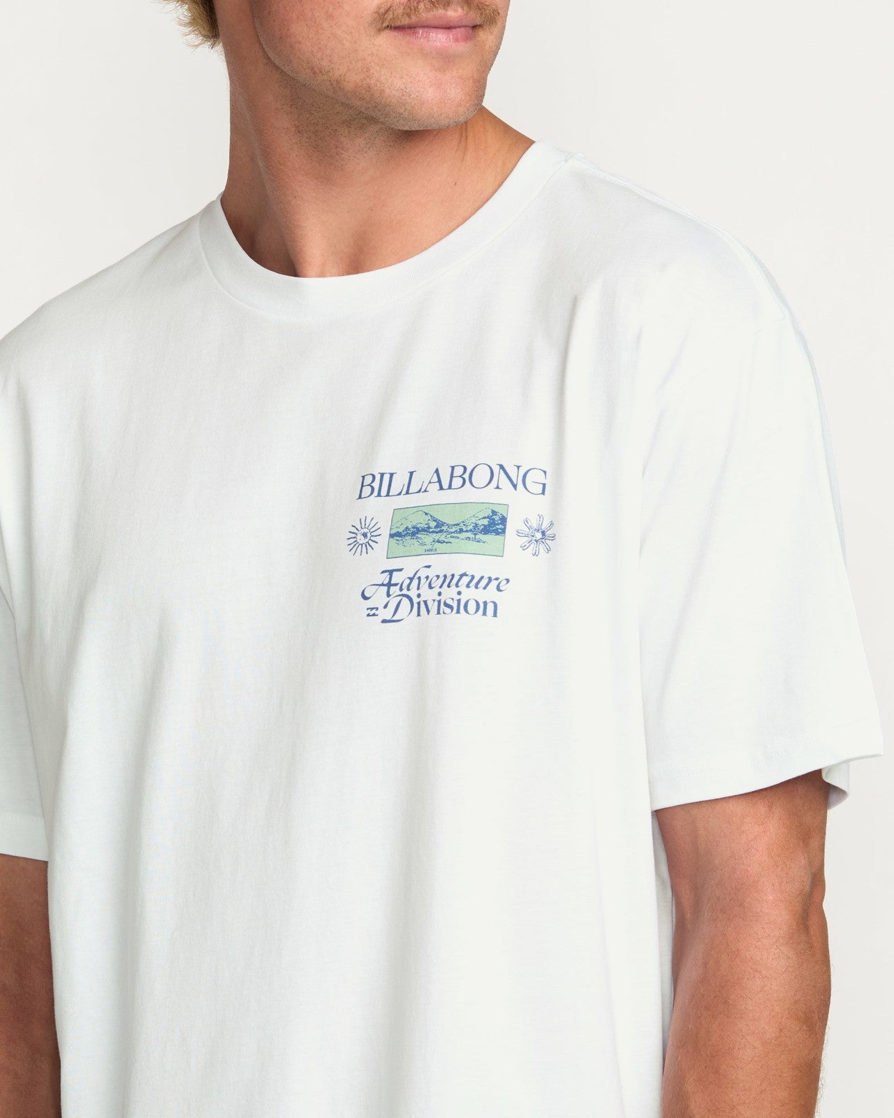 Tidel Research A/Div Tee | White Billabong