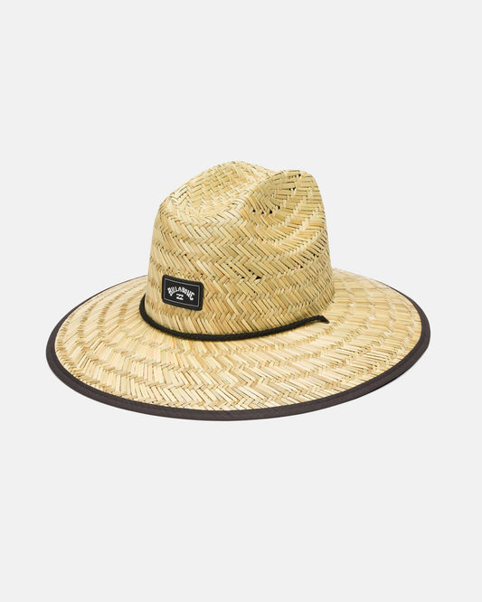 Tides Print Straw Hat | Black Billabong