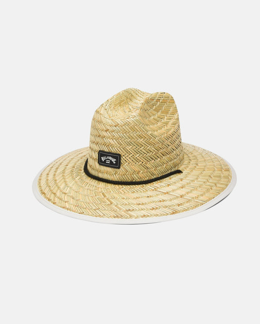 Tides Print Straw Hat | Steel Blue Billabong