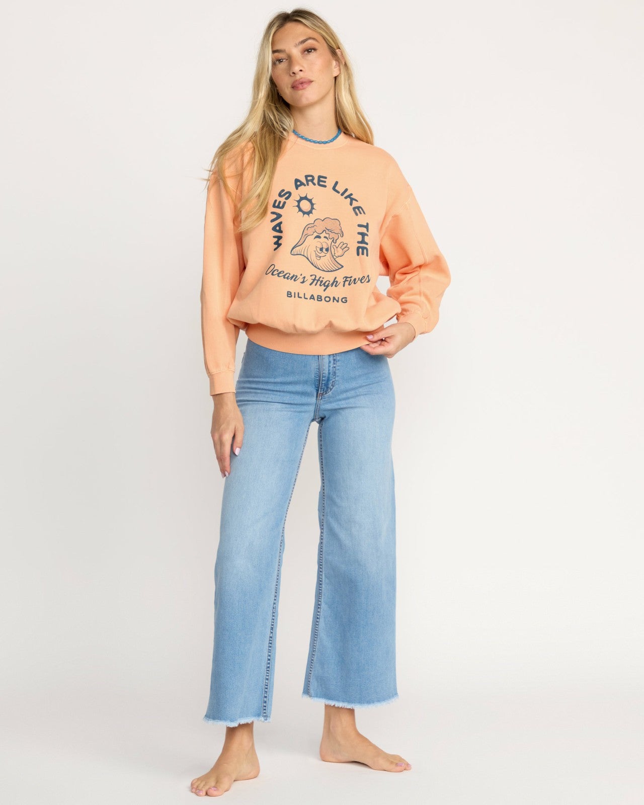Time For Kendal Crewneck Sweatshirt | Sunstone Billabong