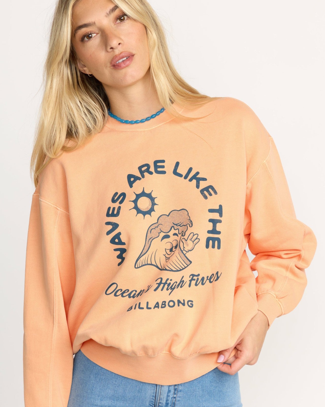 Time For Kendal Crewneck Sweatshirt | Sunstone Billabong