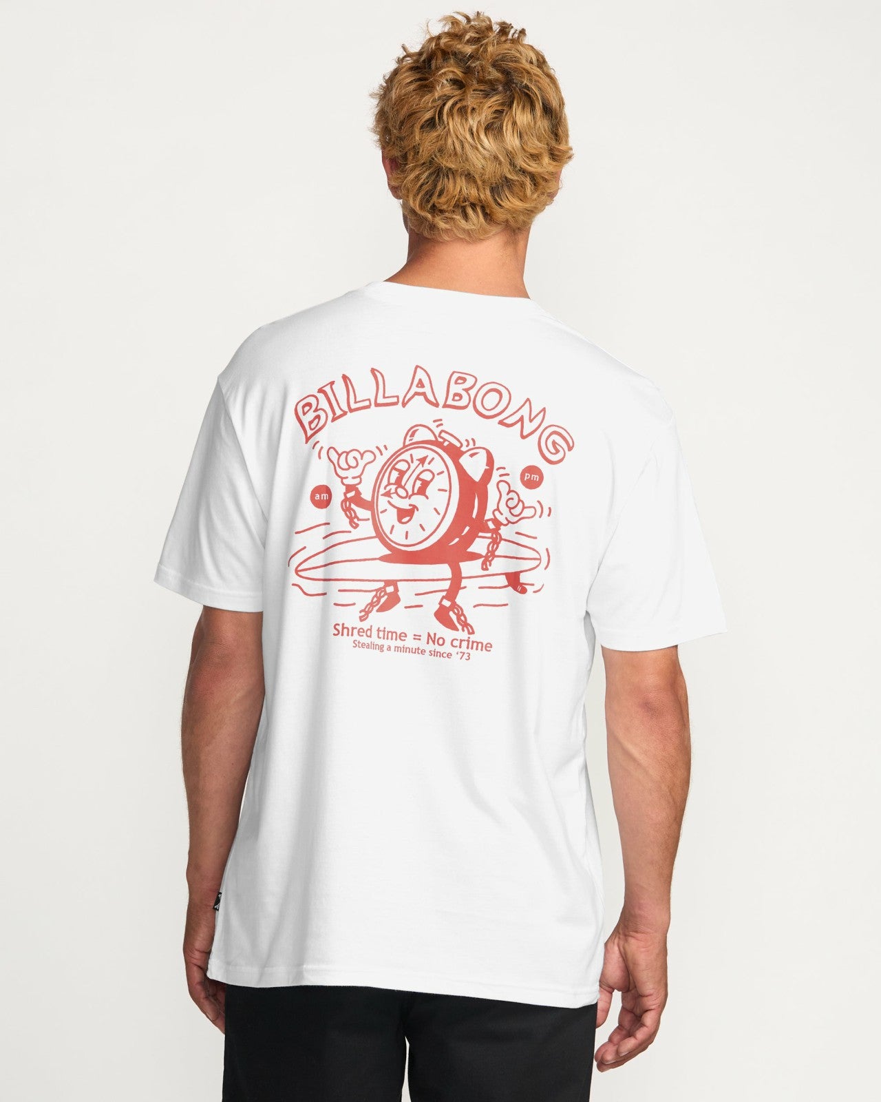Time Premium Tee | White Billabong