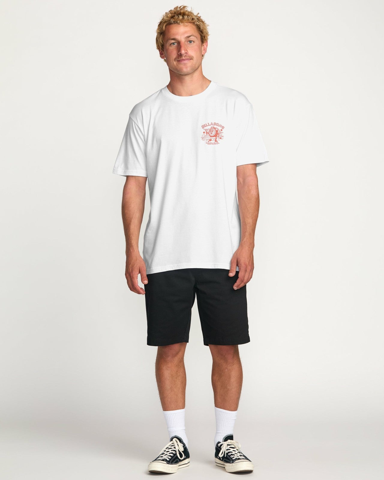 Time Premium Tee | White Billabong
