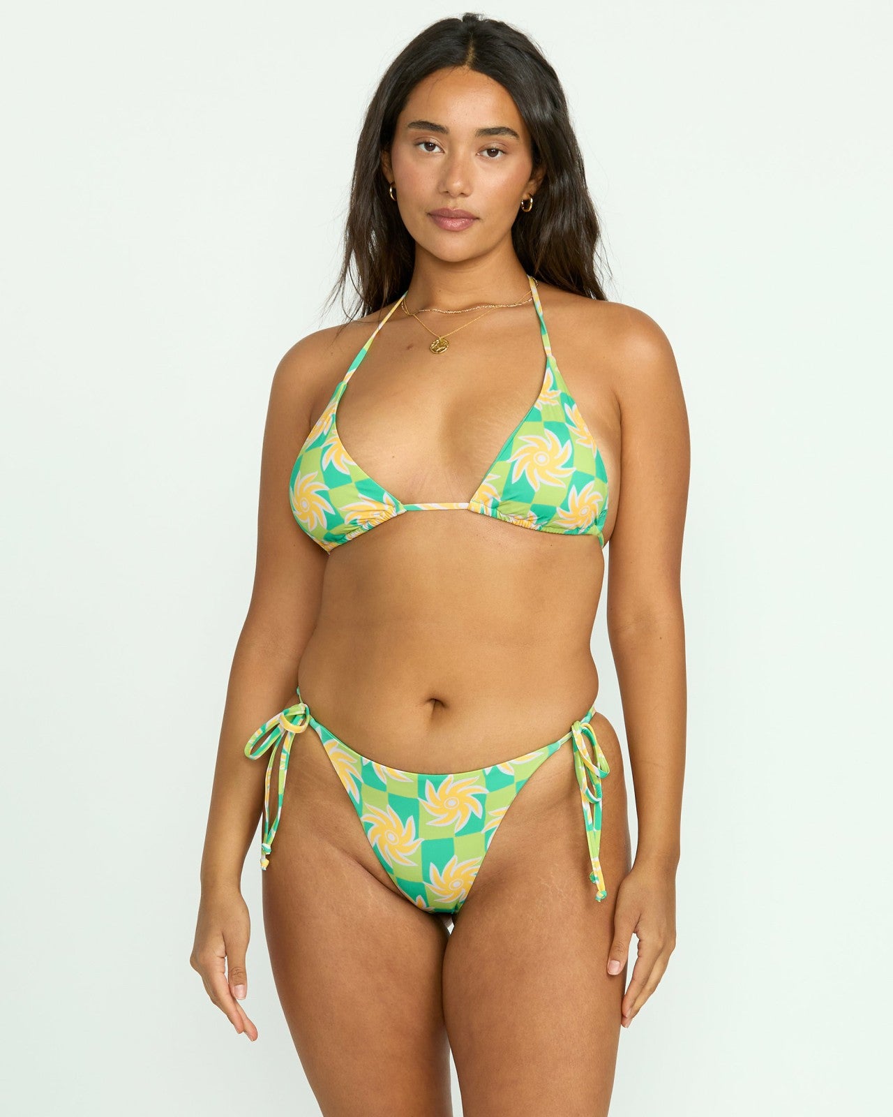 Trippin On Sun Multi Triangle Bikini Top | Multi Billabong