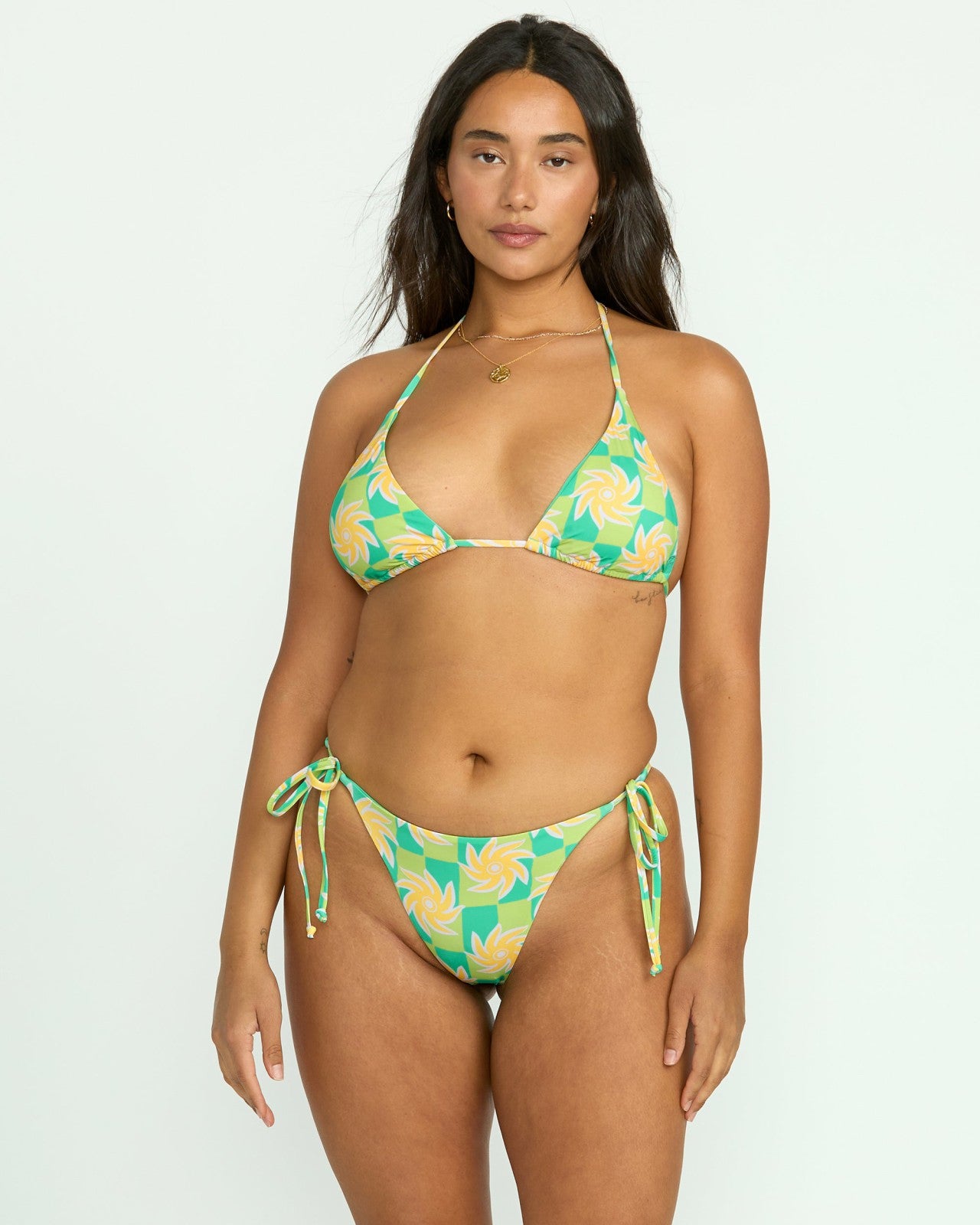 Trippin On Sun Tie-Side Maya Bikini Bottom | Multi Billabong