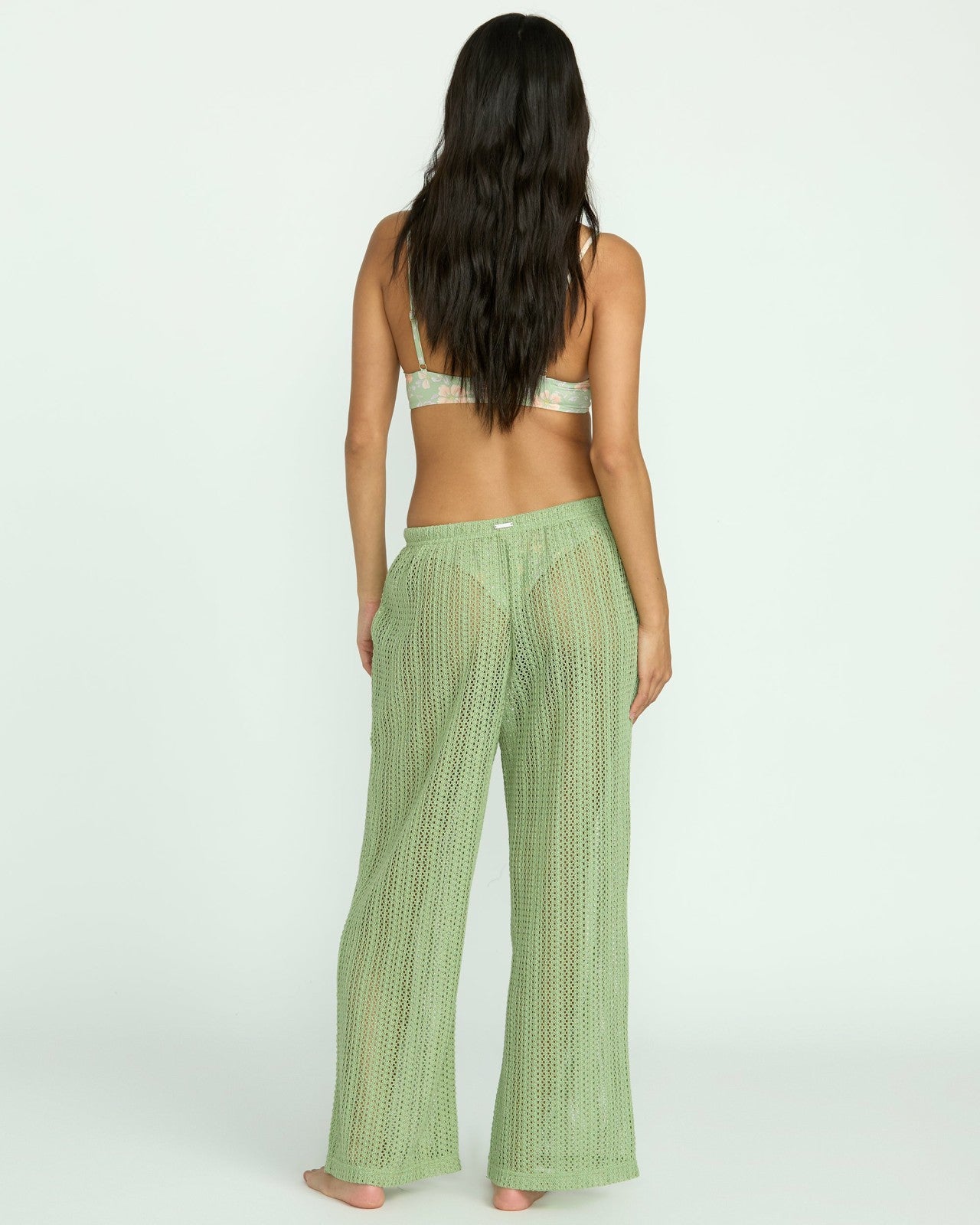 Tropic Beach Cover-Up Pants | Pistachio Billabong